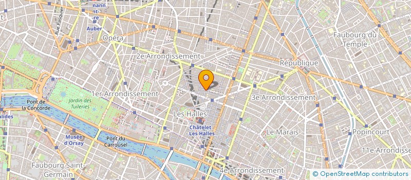 localisation de l'entreprise INDIVISION BOUSQUET  PARIS