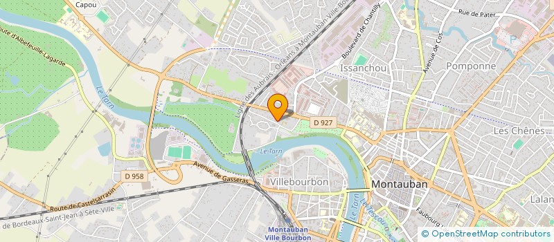 localisation de l'entreprise INDIVISION BOUSQUIE  MONTAUBAN