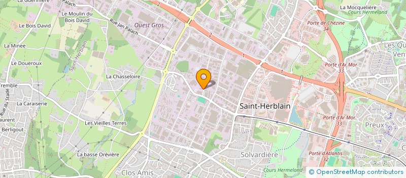 localisation de l'entreprise INDIVISION BOUSSEAU  SAINT-HERBLAIN