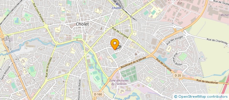 localisation de l'entreprise INDIVISION BOUSSEAU EAST à CHOLET
