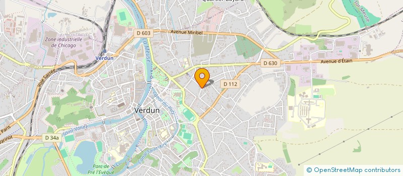 localisation de l'entreprise INDIVISION BOUSSELET-ERARD  VERDUN