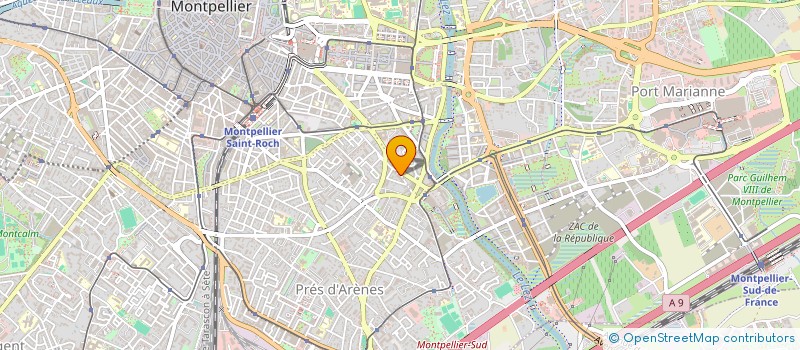 localisation de l'entreprise INDIVISION BOUSSOUGOU BOUSSOUGOU / MOUCKALA KOUMBA WILLY ET AUDREY  MONTPELLIER