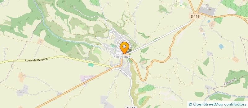 localisation de l'entreprise INDIVISION BOUTET  FANJEAUX