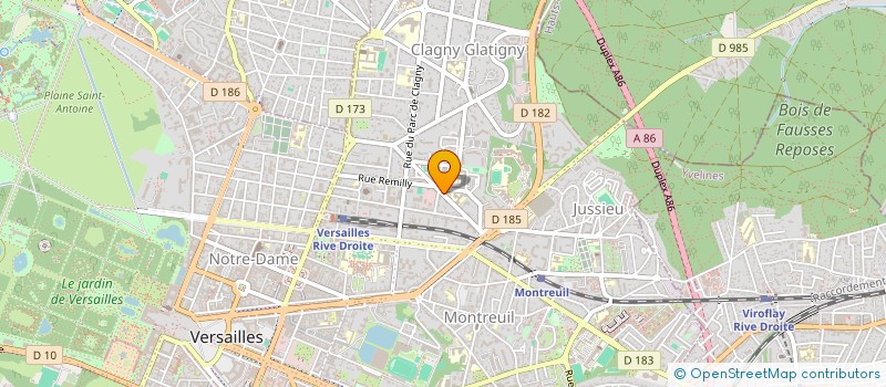 localisation de l'entreprise INDIVISION BOUTET-HUARD à VERSAILLES