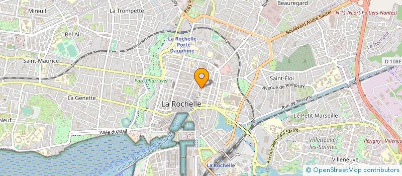 localisation de l'entreprise INDIVISION BOUTITIE  LA ROCHELLE