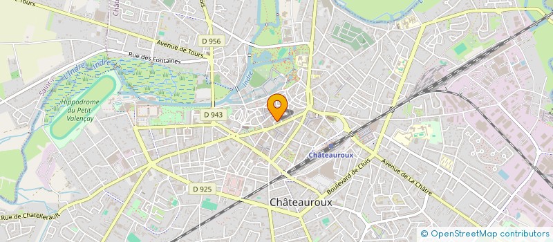 localisation de l'entreprise INDIVISION BOUTON à CHATEAUROUX