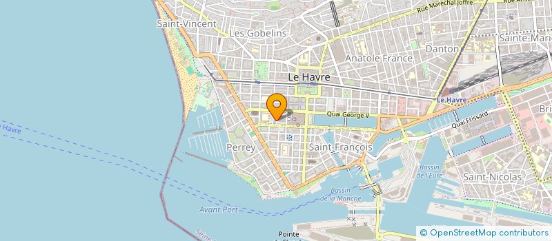 localisation de l'entreprise INDIVISION BOUTRON  LE HAVRE