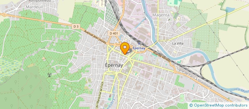 localisation de l'entreprise INDIVISION BOUTROUX à EPERNAY