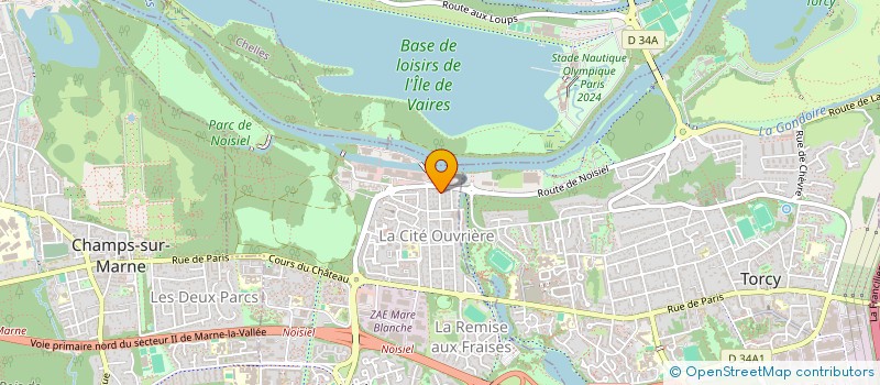 localisation de l'entreprise INDIVISION BOUTRY JEAN LOUIS  NOISIEL