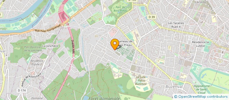 localisation de l'entreprise INDIVISION BOUTTEVILLE à RUEIL-MALMAISON