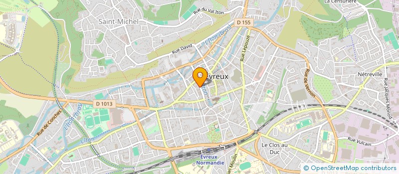 localisation de l'entreprise INDIVISION BOUVIER  EVREUX