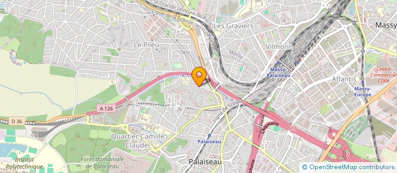 localisation de l'entreprise INDIVISION BOUVIER à PALAISEAU