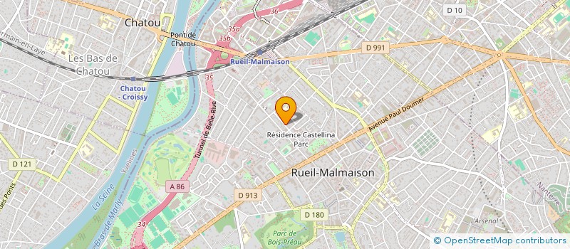 localisation de l'entreprise INDIVISION BOUVOT à RUEIL-MALMAISON