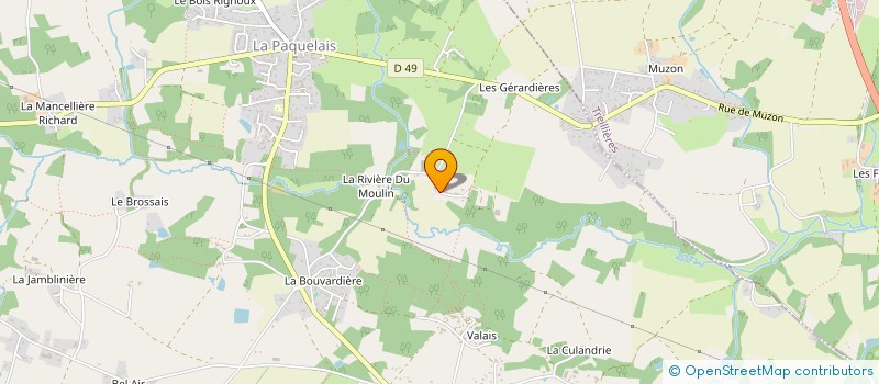 localisation de l'entreprise INDIVISION BOUVRON  VIGNEUX-DE-BRETAGNE