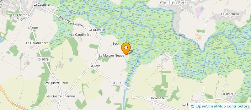 localisation de l'entreprise INDIVISION BOUYER FREDERIC ET BOURRIAUD MICHEL  ROUANS