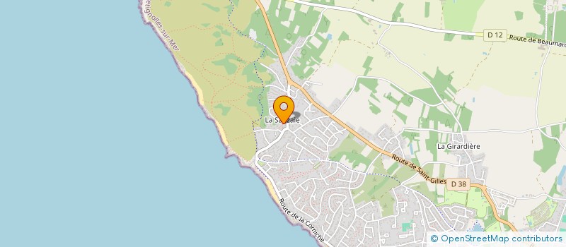 localisation de l'entreprise INDIVISION BOUYER-MARCHAND  BRETIGNOLLES-SUR-MER