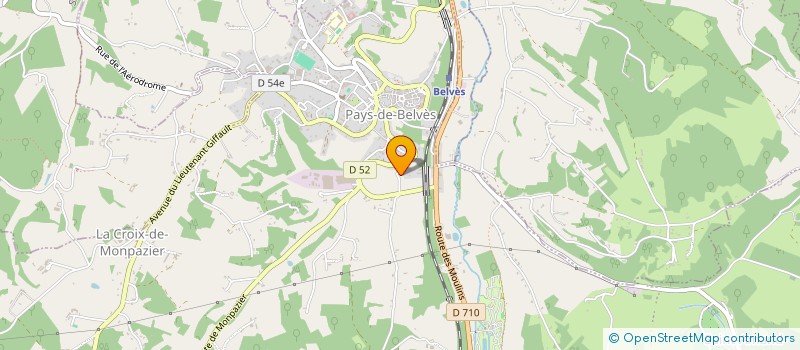 localisation de l'entreprise INDIVISION BOUYSSOU ALAIN  PAYS DE BELVES