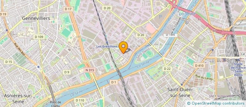 localisation de l'entreprise INDIVISION BOUZALMAT MESTARI  ASNIERES-SUR-SEINE