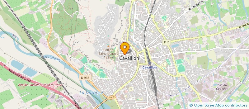 localisation de l'entreprise INDIVISION BOUZIAT . ET CLEMENT N.  CAVAILLON