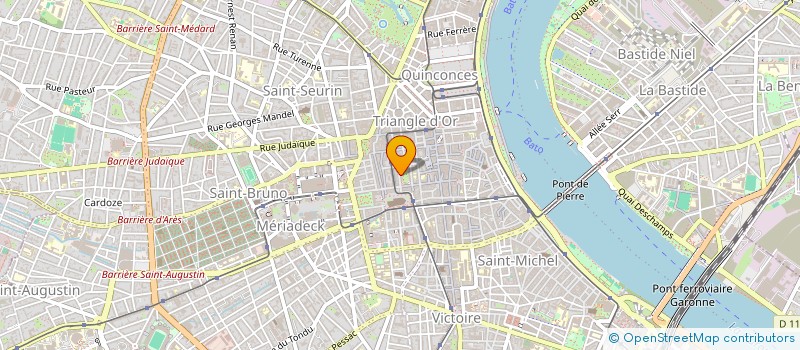 localisation de l'entreprise INDIVISION BOUZONIE MARIDAT  BORDEAUX