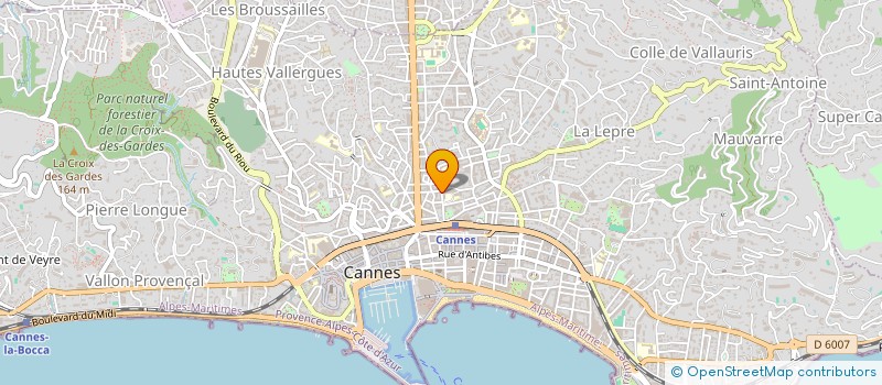 localisation de l'entreprise INDIVISION BOYAVAL à CANNES