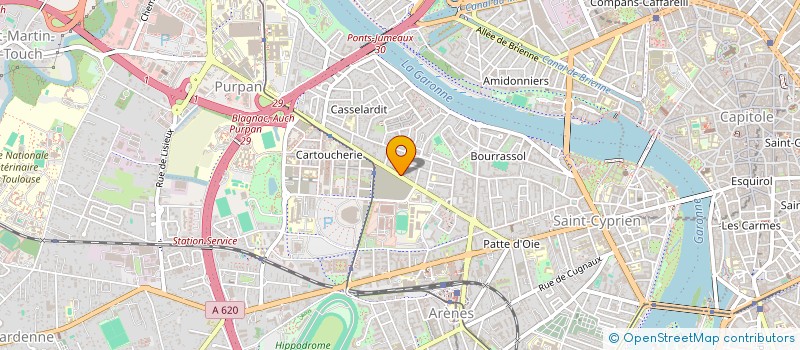 localisation de l'entreprise INDIVISION BOYER - FORNONI à TOULOUSE