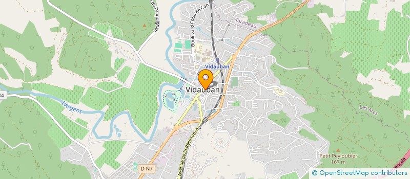 localisation de l'entreprise INDIVISION BOYER GEORGES  VIDAUBAN