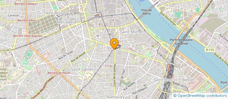 localisation de l'entreprise INDIVISION BOYER PASCAL BOYER SUZETTE  BORDEAUX