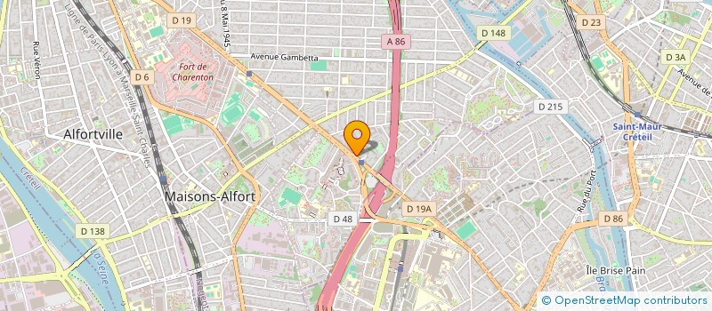 localisation de l'entreprise INDIVISION BOYER SEROSE  MAISONS-ALFORT