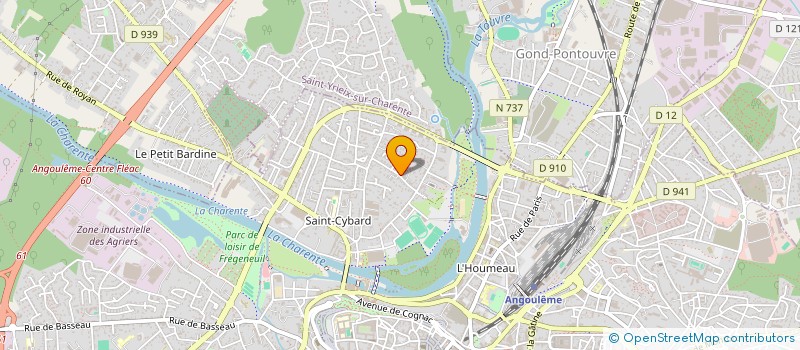 localisation de l'entreprise INDIVISION BRANCHU GAILLARD à ANGOULEME