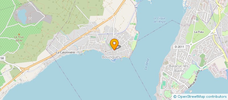 localisation de l'entreprise INDIVISION BRAS  BOUZIGUES