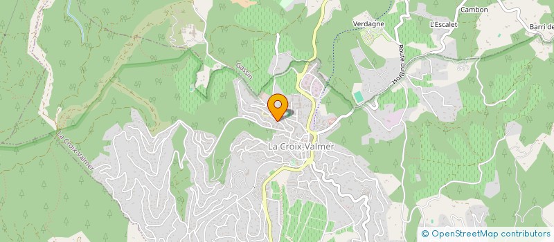 localisation de l'entreprise INDIVISION BRAS LANZADA à LA CROIX-VALMER