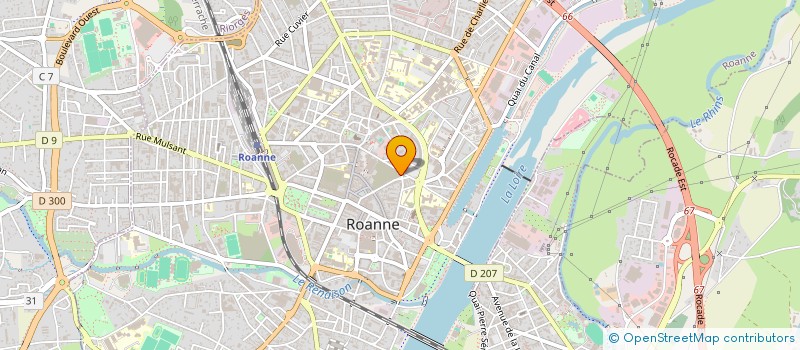 localisation de l'entreprise INDIVISION BRASSART  ROANNE