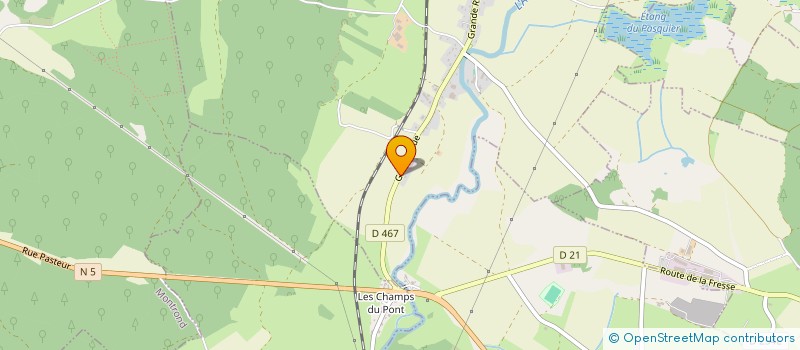 localisation de l'entreprise INDIVISION BRAUD-PROVENS  LE PASQUIER