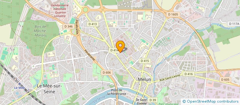 localisation de l'entreprise INDIVISION BRAULT - PIGUET à MELUN