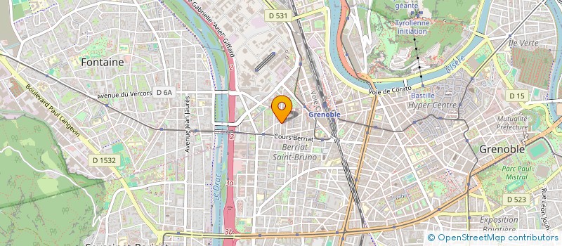 localisation de l'entreprise INDIVISION BREANT  GRENOBLE