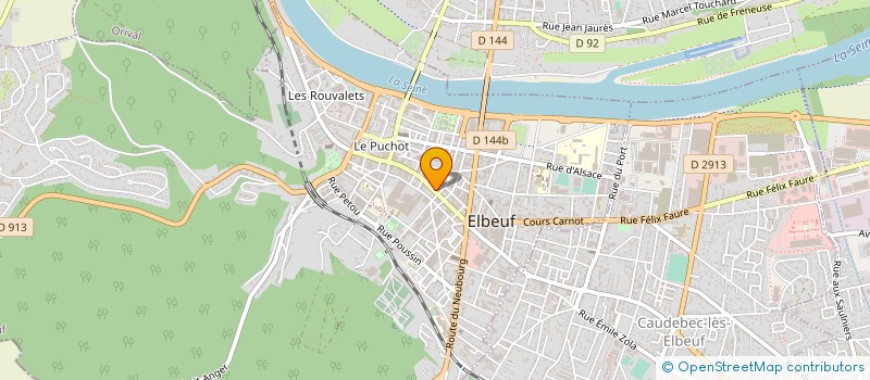 localisation de l'entreprise INDIVISION BREDON à ELBEUF