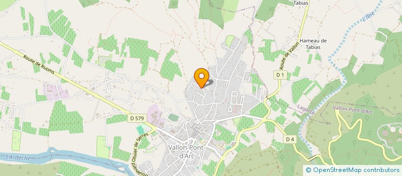 localisation de l'entreprise INDIVISION BREEN-ANDREWES  VALLON-PONT-D'ARC