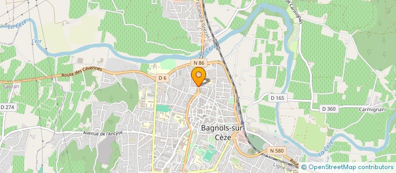 localisation de l'entreprise INDIVISION BREHON à BAGNOLS-SUR-CEZE