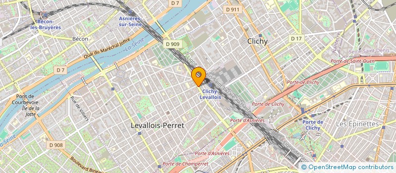 localisation de l'entreprise INDIVISION BREITEL XAVIER ET DOROTHEE à LEVALLOIS-PERRET