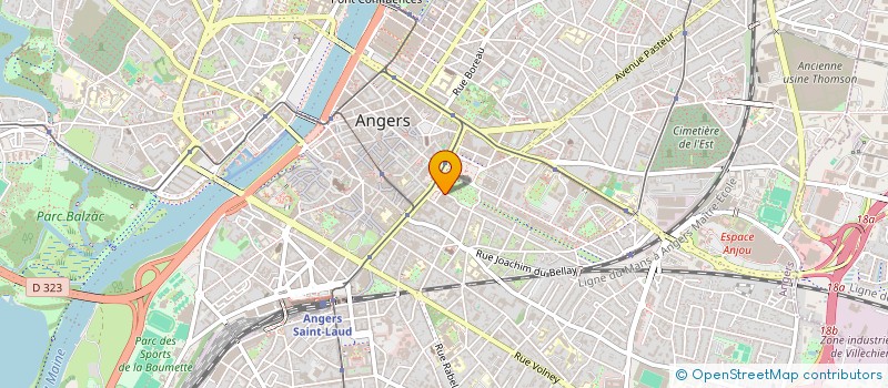localisation de l'entreprise INDIVISION BRENAC à ANGERS