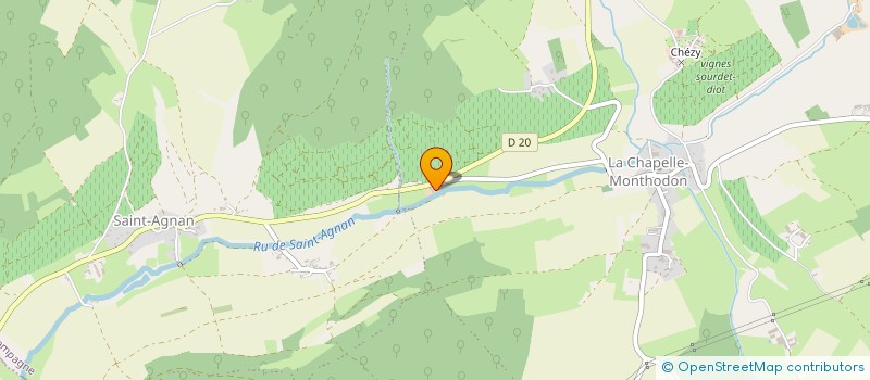 localisation de l'entreprise INDIVISION BRETON  VALLEES EN CHAMPAGNE