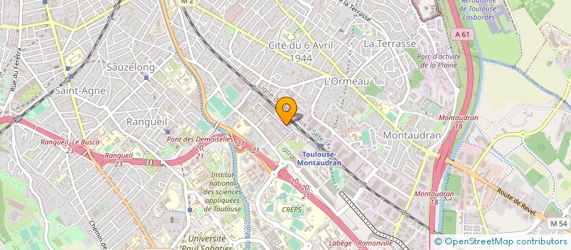 localisation de l'entreprise INDIVISION BRETON LAURENT à TOULOUSE