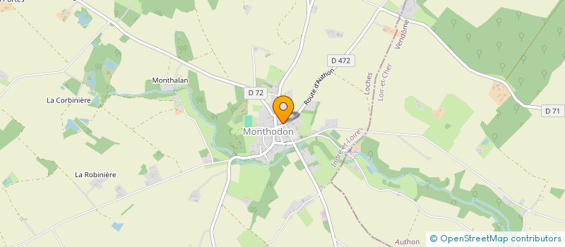 localisation de l'entreprise INDIVISION BRETON LECONTE  MONTHODON