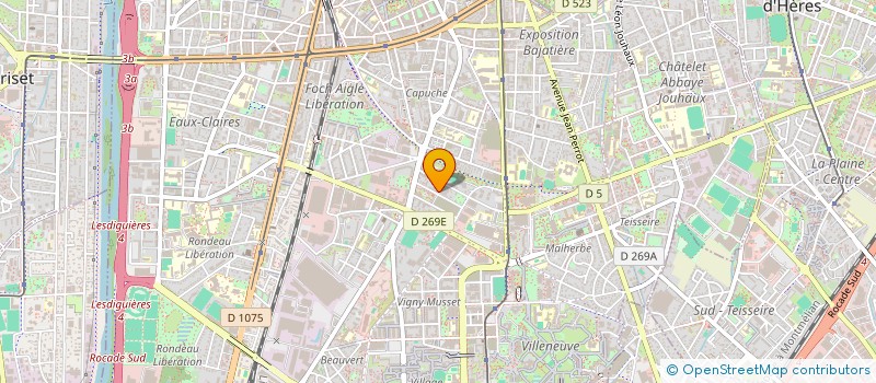 localisation de l'entreprise INDIVISION BRETON / MENDY  GRENOBLE