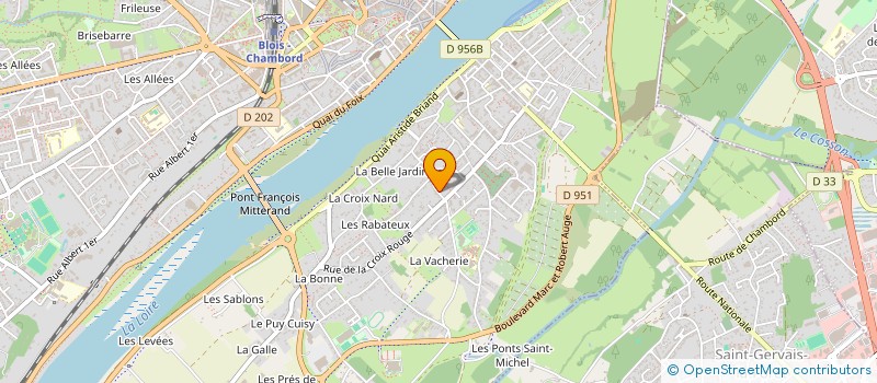 localisation de l'entreprise INDIVISION BRETON ROGER  BLOIS