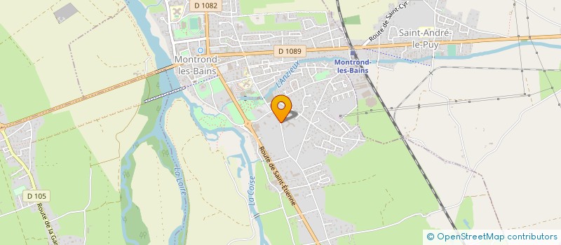 localisation de l'entreprise INDIVISION BREVET  MONTROND-LES-BAINS