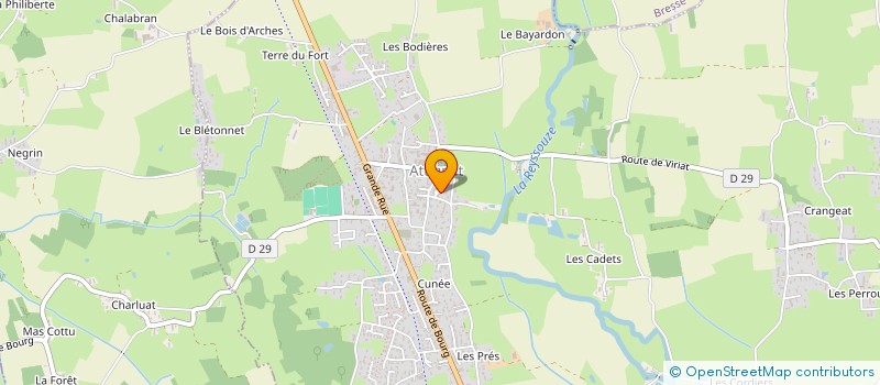 localisation de l'entreprise INDIVISION BREVET  MARSONNAS