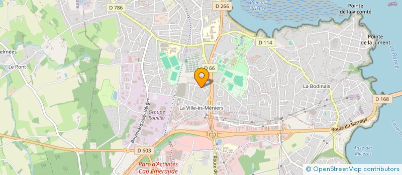 localisation de l'entreprise INDIVISION BRIAND LESNE  DINARD