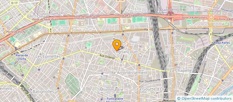 localisation de l'entreprise INDIVISION BRIARD - SABINI  PARIS